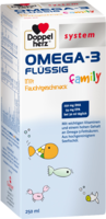 DOPPELHERZ Omega-3 flüssig family system