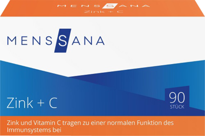 ZINK+C MensSana Lutschtabletten
