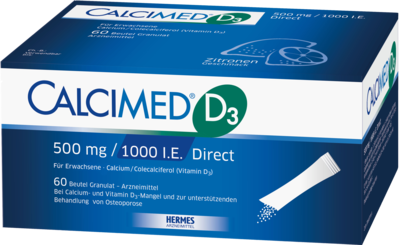 CALCIMED D3 500 mg/1000 I.E. Direct Granulat