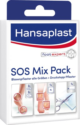 HANSAPLAST Blasenpflaster SOS Mix Pack