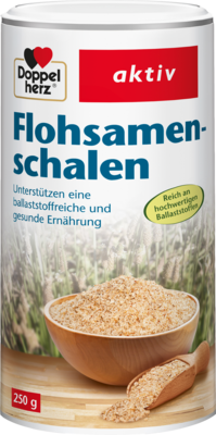 DOPPELHERZ Flohsamenschalen Pulver