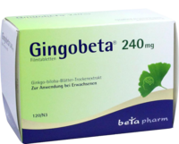 GINGOBETA 240 mg Filmtabletten