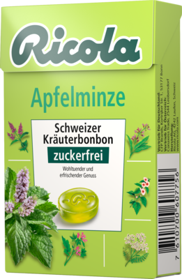 RICOLA o.Z.Box Apfelminze Bonbons