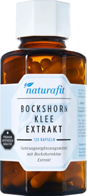 NATURAFIT Bockshornklee Extrakt Kapseln