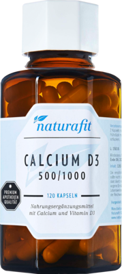 NATURAFIT Calcium D3 500/1000 Kapseln