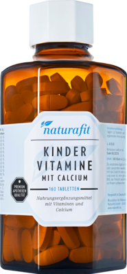 NATURAFIT Kindervitamine m.Calcium Lutschtabletten