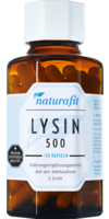 NATURAFIT Lysin 500 Kapseln