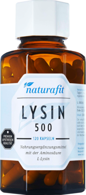 NATURAFIT Lysin 500 Kapseln