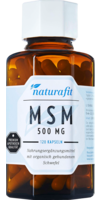 NATURAFIT MSM 500 mg Kapseln