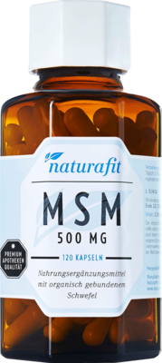 NATURAFIT MSM 500 mg Kapseln