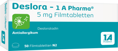 DESLORA-1A Pharma 5 mg Filmtabletten