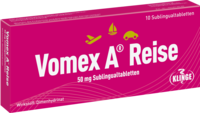 VOMEX A Reise 50 mg Sublingualtabletten