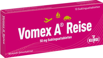 VOMEX A Reise 50 mg Sublingualtabletten