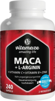 MACA 4:1 hochdosiert+L-Arginin Kapseln