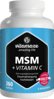 MSM HOCHDOSIERT+Vitamin C Kapseln