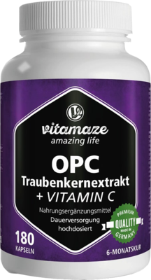 OPC TRAUBENKERNEXTRAKT hochdosiert+Vitamin C Kaps.