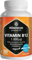 VITAMIN B12 1000 µg hochdosiert vegan Tabletten