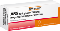 ASS-ratiopharm 100 mg magensaftres.Tabletten