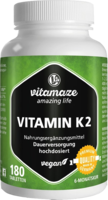 VITAMIN K2 200 µg hochdosiert vegan Tabletten