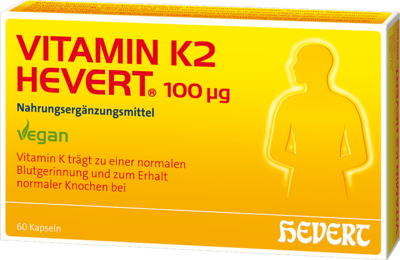 VITAMIN K2 HEVERT 100 µg Kapseln