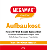 MEGAMAX Aufbaukost Vanille Pulver