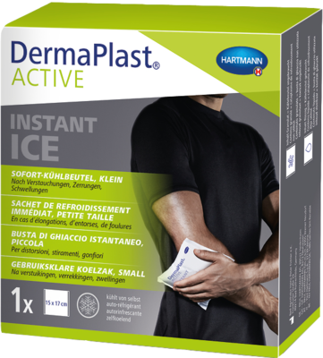 DERMAPLAST Active Instant Ice klein 15x17 cm