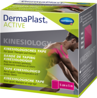 DERMAPLAST Active Kinesiology Tape 5 cmx5 m pink