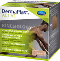 DERMAPLAST Active Kinesiology Tape 5 cmx5 m beige