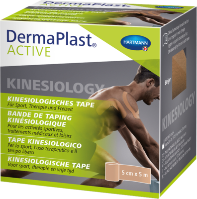 DERMAPLAST Active Kinesiology Tape 5 cmx5 m beige