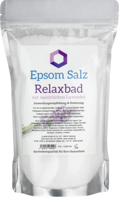 EPSOM Salz Relaxbad mit Lavendel