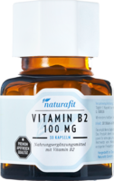 NATURAFIT Vitamin B2 100 mg Kapseln
