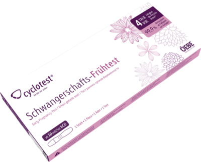 CYCLOTEST Schwangerschafts-Frühtest 10 mlU/ml Urin