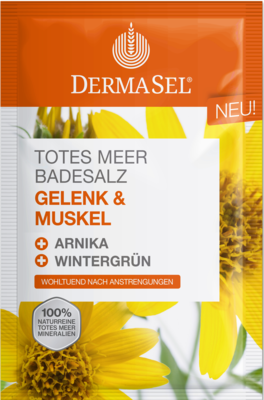 DERMASEL Totes Meer Badesalz Gelenk & Muskel