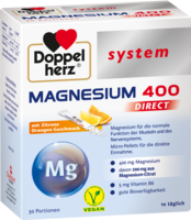 DOPPELHERZ Magnesium 400 DIRECT system Pellets