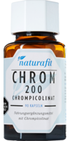 NATURAFIT Chrom 200 Chrompicolinat Kapseln