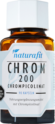 NATURAFIT Chrom 200 Chrompicolinat Kapseln