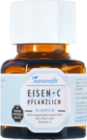 NATURAFIT Eisen plus C pflanzlich Kapseln