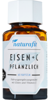 NATURAFIT Eisen plus C pflanzlich Kapseln