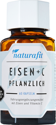 NATURAFIT Eisen plus C pflanzlich Kapseln
