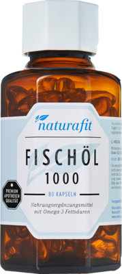 NATURAFIT Fischöl 1000 mg Kapseln
