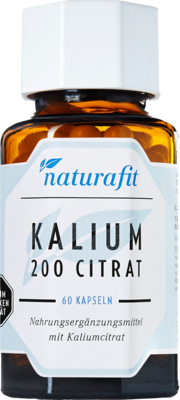 NATURAFIT Kalium 200 Citrat Kapseln