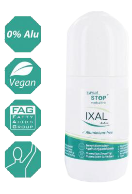 SWEATSTOP Medical Line IXAL Roll-on Antitranspira.