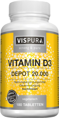 VITAMIN D3 20.000 I.E. Depot hochdosiert Tabletten