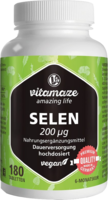 SELEN 200 µg hochdosiert vegan Tabletten