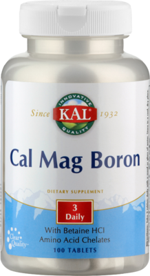 CALCIUM & MAGNESIUM+Bor KLEAN LABS Tabletten