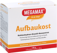 MEGAMAX Aufbaukost 4 Sorten Pulver