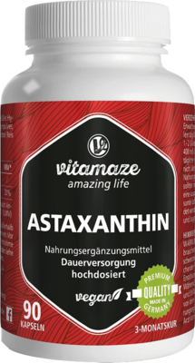 ASTAXANTHIN 4 mg vegan Kapseln