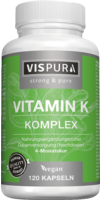 VITAMIN K1+K2 Komplex hochdosiert vegan Kapseln