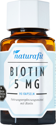 NATURAFIT Biotin 5 mg Kapseln