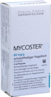 MYCOSTER 80 mg/g wirkstoffhaltiger Nagellack